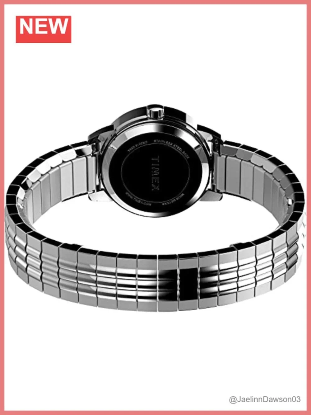 Women's Timex Easy Reader Watch - Silver-Tone Stainless Steel Expansion Band,